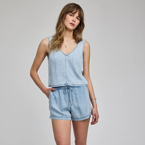 Colette Tank - Light Blue