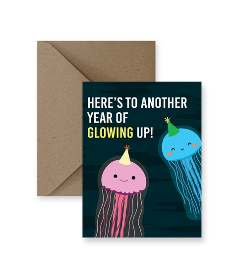 Glowing birthday