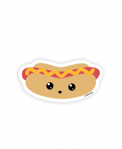Hot Dog Sticker