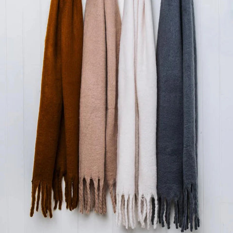 Supersoft Solid Coloured Scarf