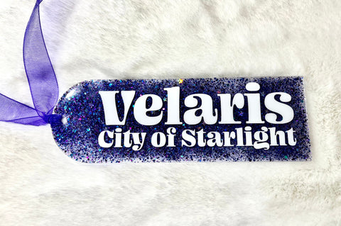 Velaris City of Starlight Acrylic Bookmark| The Local Space