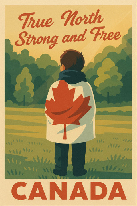 Canada Postcard | True North Strong And Free