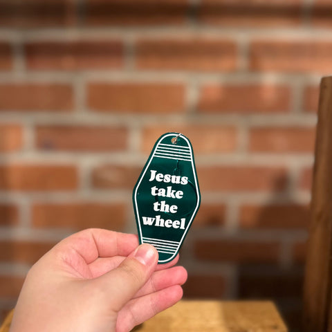 Jesus Take the Wheel | Keychain