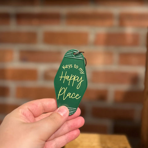 Keys to My Happy Place | Keychain