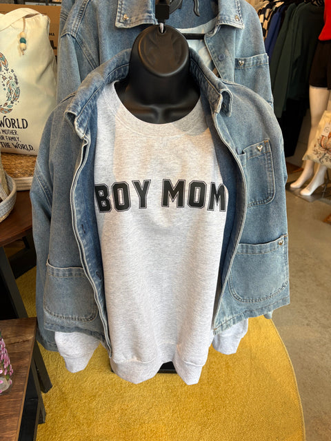 Boy Mom Crewneck
