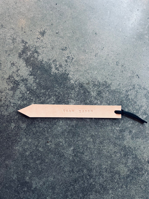 Leather Bookmarks - The Local Space