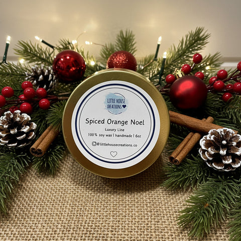 Spiced Orange Noel | Wood Wick Candle - The Local Space