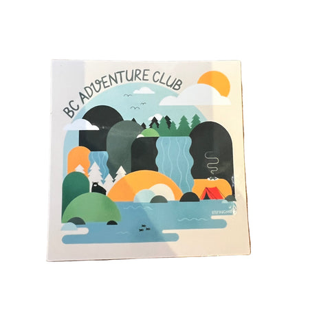 BC Adventure Club | Sticker - The Local Space