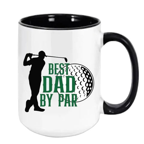 Best Dad By Par Mug