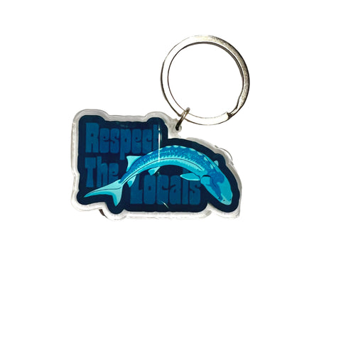 Respect The Locals | Keychain