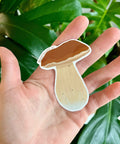 Brown Mushroom Sticker | The Local Space