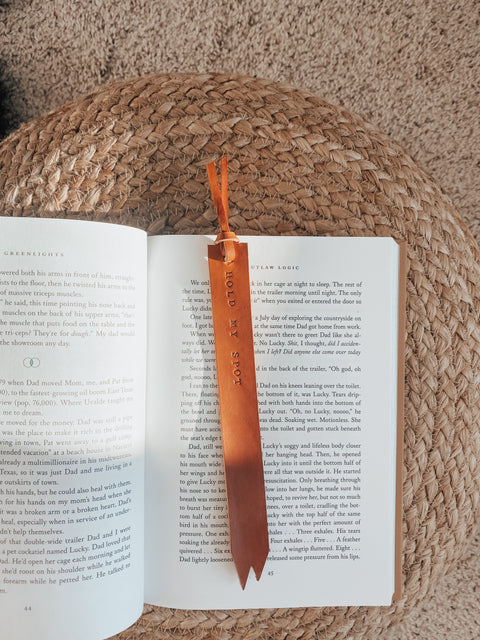 Leather Bookmarks - The Local Space