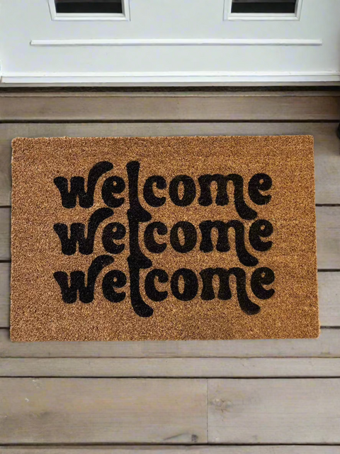 Welcome Groovy | Doormat