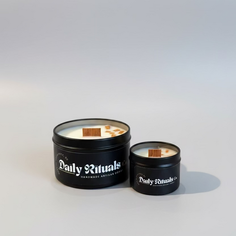 Cedar + Moss - Wood Wick Soy Candle