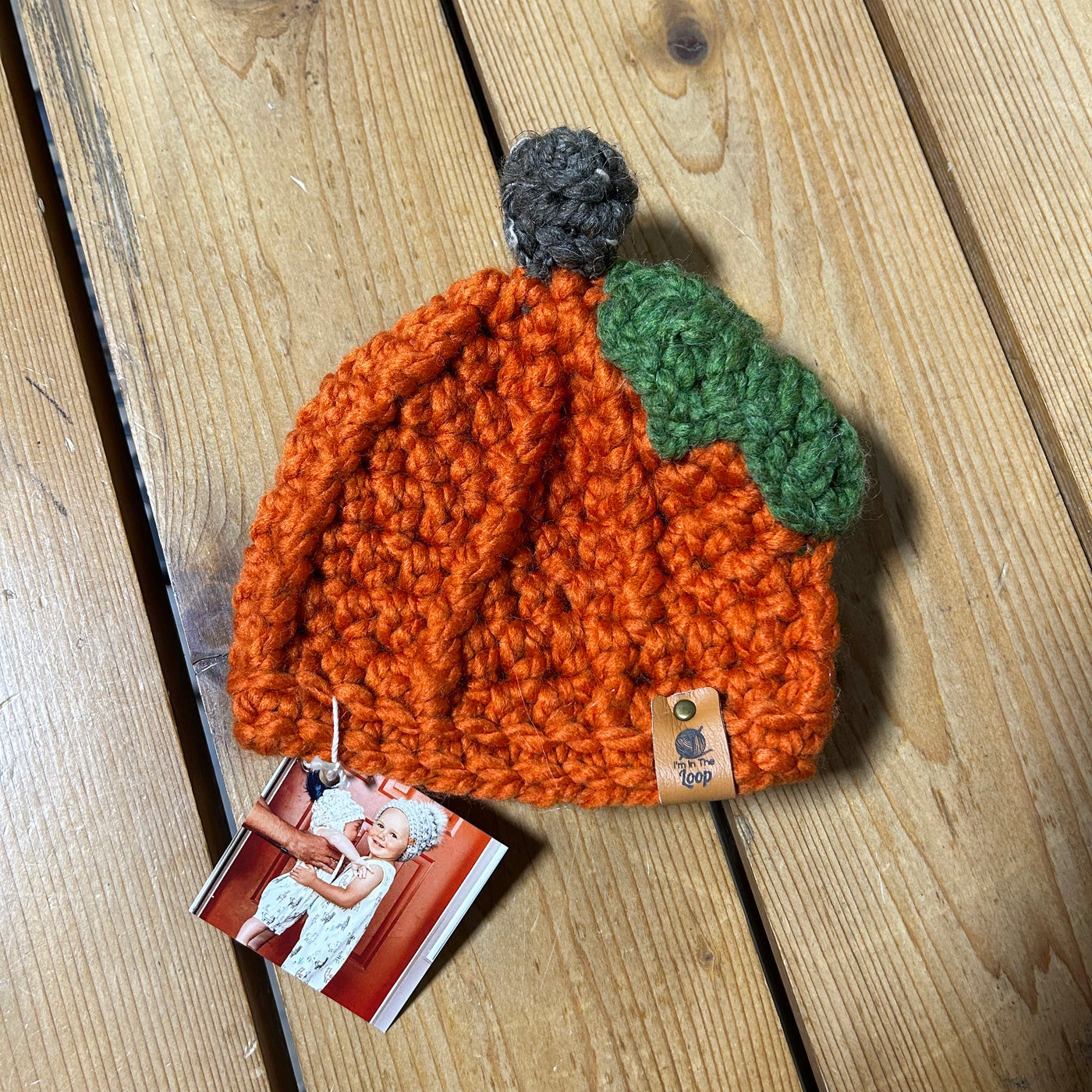 I'm in the Loop Pumpkin Beanie, The Local Space, Local Canadian Brands