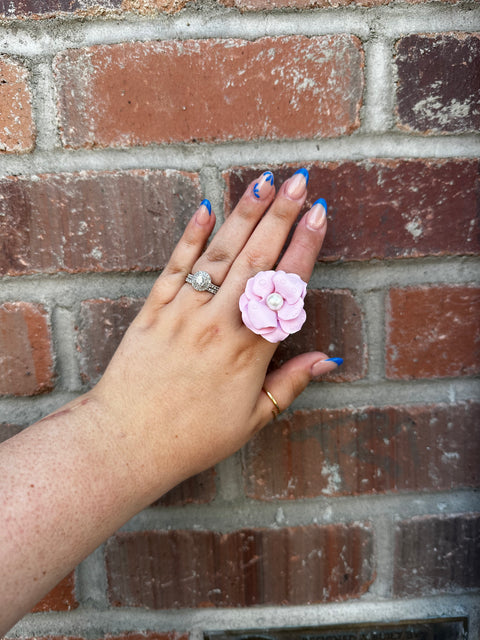 Adjustable Rings  - Polymer Clay & Gold Plated Rings - The Local Space