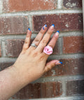 Adjustable Rings  - Polymer Clay & Gold Plated Rings - The Local Space