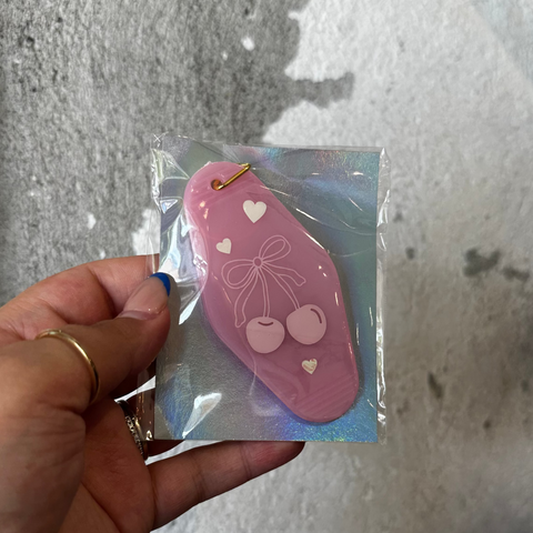 Cherries - Motel Keychain