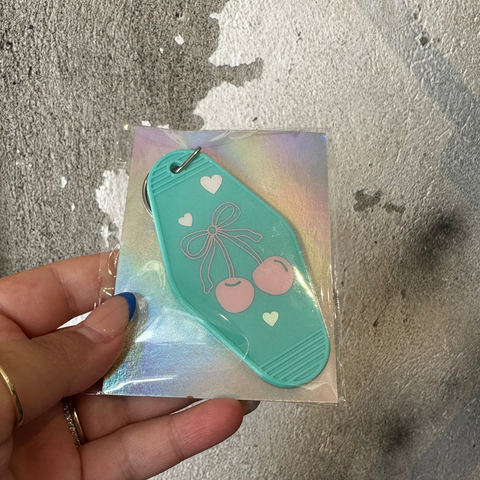 Cherries - Motel Keychain