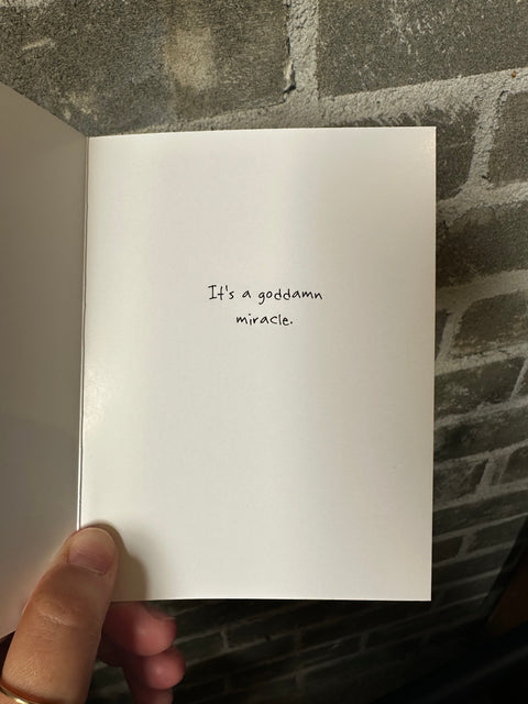 Goddamn Miracle  - Graduation Card