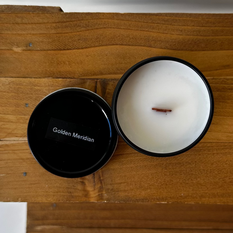 Golden Meridian - Wood Wick Candle