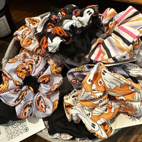 Halloween Scrunchies - 3 Pack