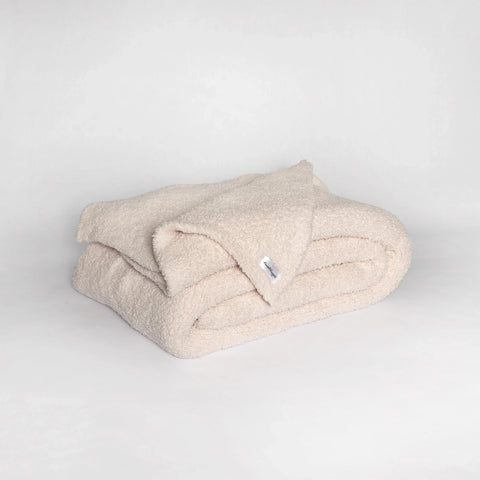 Primrose Pink Solid Double Layered Print Extended Throw
