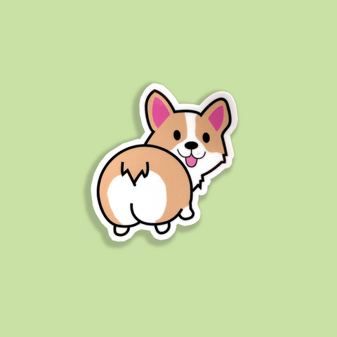 Corgi Butt | Sticker - The Local Space
