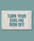 Curling Iron Off | Bath Mat - The Local Space
