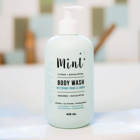 Citrus & Eucalyptus Body Wash - Mint Cleaning, The Local Space