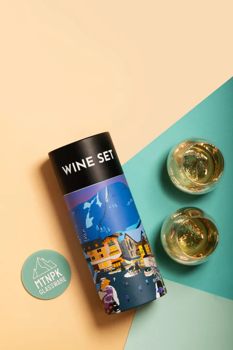 Whistler & Blackcomb Wine Glass Set