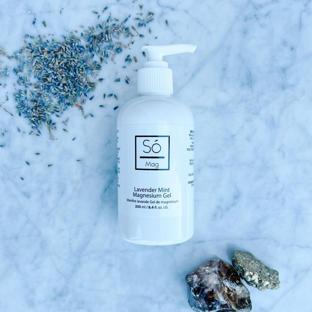 Lavender Mint Magnesium 250ml Gel So Luxury, The Local Space, Local Canadian Brands