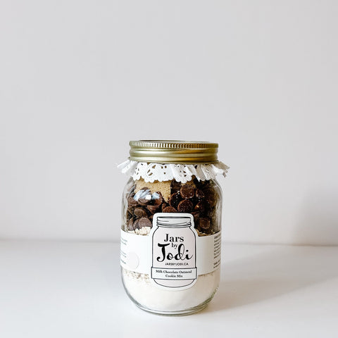 Milk Chocolate Oatmeal Cookies | Cookie Jar - The Local Space