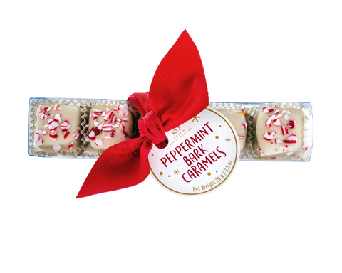 White Peppermint Bark Caramels - The Local Space