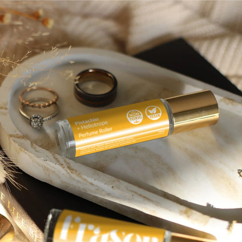 Pistachio + Heliotrope Perfume Roller - No.7