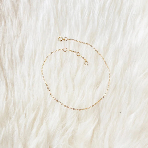 For The Seconds | Rina Anklet, The Local Space, Local Canadian Brands