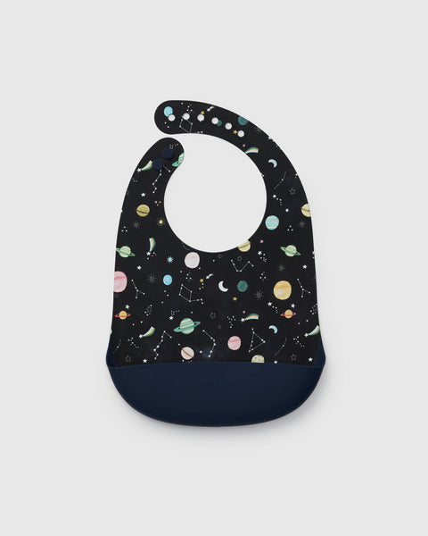 Silicone Bib Printed - Planets
