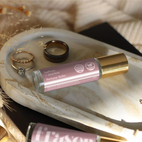 Saffron + Jasmine Perfume Roller - No.13