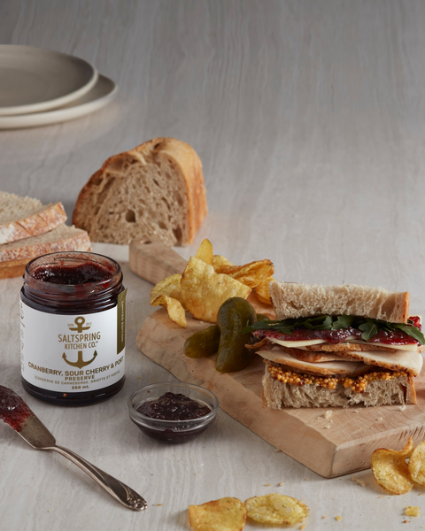 Cranberry, Sour Cherry & Port Preserve Spread