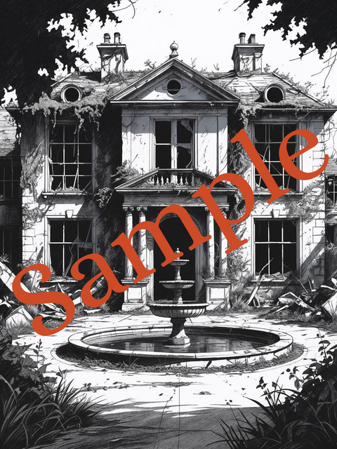 Whispers of Forgotten Rooms | Adult Colouring Book - The Local Space