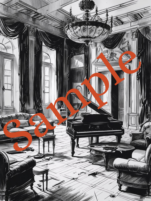 Whispers of Forgotten Rooms | Adult Colouring Book - The Local Space