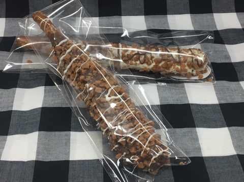 Caramel Skor Pretzel