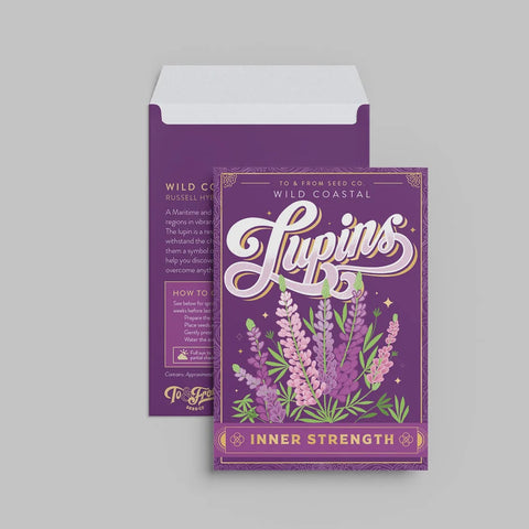Lupins (Inner Strength) | Seed Packet