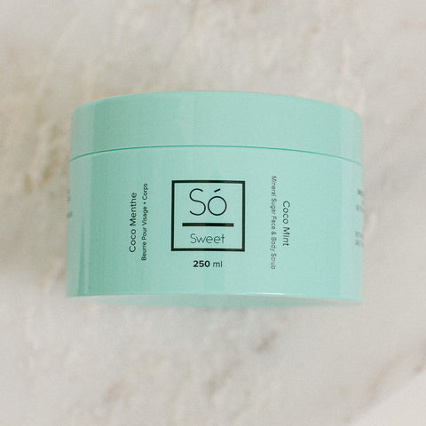 Só Sweet | Mineral Sugar Face & Body Scrub - The Local Space