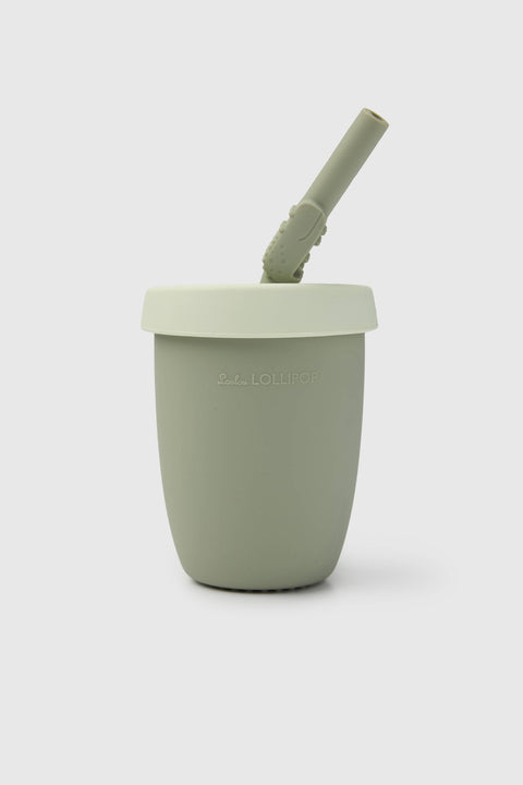 Cup with Straw - Alligator