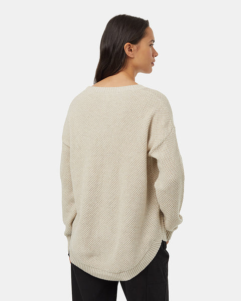Broughton Sweater - Pale Oat Heather