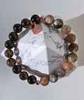Smoky Quartz + Black Moonstone | Bracelet - The Local Space
