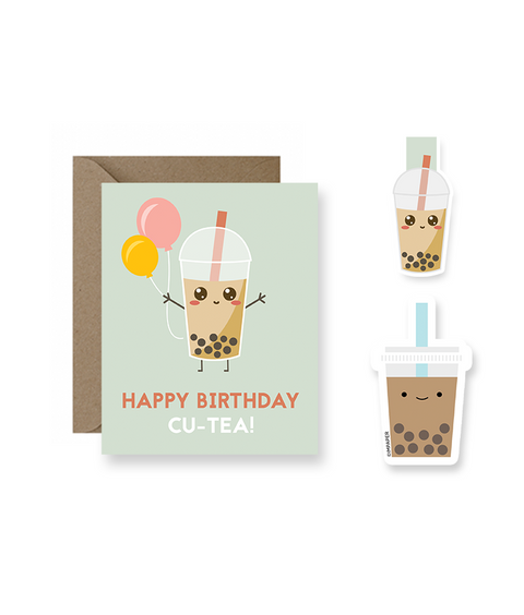 Cutea Birthday - Greeting Card