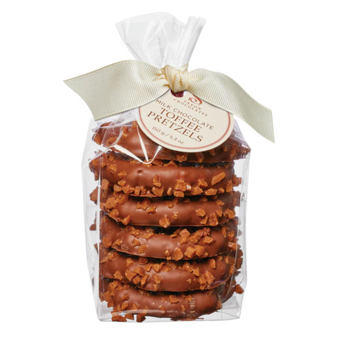 Milk Chocolate Toffee Pretzels Bag (6 pcs.)