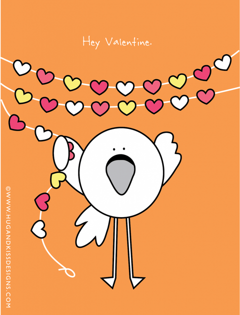 Getting Down | Greeting Card